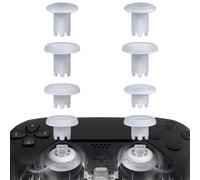 eXtremeRate ThumbsGear V3 Joysticks pour ps5/ps4 Controller pour ps5 Edge Manette,Stick Analogique de Remplacement pour ps4 Manette,Joysticks Interchangeable pour ps5 Controller-Blanc(10PCS)