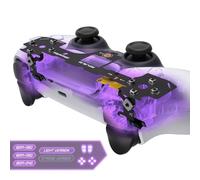 eXtremeRate Whole Clicky Kit V2 pour ps5 Manette BDM-040/050/060 Boutons Trigger Face Dpad,Micro Switch Clicky Hair Trigger Kit L1R1 L2R2 & Face Clicky Kit pour ps5 Controller(Version Légère)