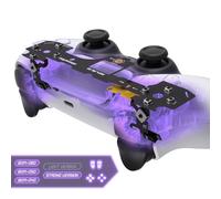 eXtremeRate Whole Clicky Kit V2 pour ps5 Manette BDM-040/050/060 Boutons Trigger Face Dpad,Micro Switch Clicky Hair Trigger Kit L1R1 L2R2 & Face Clicky Kit pour ps5 Controller(Version Forte)