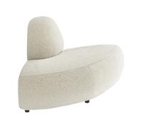 Extrémité d'angle du module canapé A-Round-U WxHxD 100x74x100cm