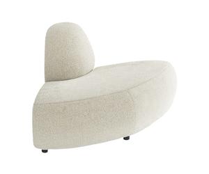 Extrémité d'angle du module canapé A-Round-U WxHxD 100x74x100cm