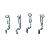 Extrémité De Câble Style Z for Tondeuses À Gazon, 1/4 Pièces | S'adapte Facilement Aux Câbles 2mm For Accessoires D'outils Électriques Jardin(4pcs)