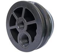 Extrémité de capuchon de membrane, extrémité capuchon membrane pour 4 diamètres inférieurs avec 2 joints toriques pour récipient sous pression boîtier RO, matériau en aci