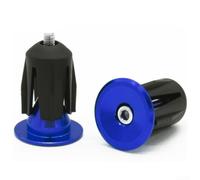 Extrémité de guidon de vélo en alliage d'aluminium pour barres de 15,9 à 21,4 mm, butées de guidon de vélo légères pour VTT, vélos pliants, ensemble (bleu)