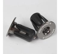 Extrémité de guidon de vélo pour guidon de vélo de 22 à 24 mm | Construction en alliage d'aluminium, fixation sécurisée par vis, extrémités de la barre pour la sécurité du vélo