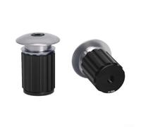 Extrémité de guidon de vélo pour VTT, route et vélos pliants, poignée de guidon en alliage d'aluminium pour améliorer le contrôle de la conduite et configuration complète du guidon (Ti)