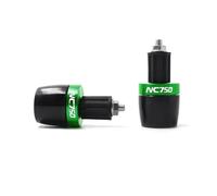 ExtréMité du Guidon De Moto Curseur de Prise Guidon 7/8 "pour NC750 NC 750 SX Toute l'année(Green)