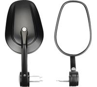 Extrémité du guidon de moto E24, miroir