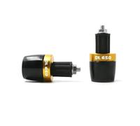 ExtréMité du Guidon De Moto pour Suzuki DL650 V-Strom DL 650 Toute l'année 7/8"(Gold)