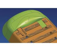 Extrémité (H0) Voie Roco geoLINE (avec ballast) Roco 61180 6 pc(s)