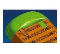 Extrémité (H0) Voie Roco geoLINE (avec ballast) Roco 61180 6 pc(s)