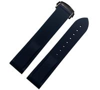Extrémité incurvée 20 mm 22 mm Slicon en caoutchouc en silicone pour Omega Watch AT150 Seamaster 007 pour la sangle de marque Seiko Mido