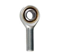 extrémités de biellette Roulement de Joint d'extrémité tige filetée gauche droite, SA5 6 8 10 12 14 16 TK embout fileté extérieurement mâle métrique, roulement(Black,10)