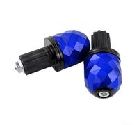 Extrémités de guidon de moto en alliage CNC anti-vibrations | Boule rotative flexible à 360°, réduit les vibrations de la poignée, améliore le confort de conduite, aspect diamant élégant