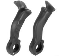 Extrémités de guidon en nylon pour VTT avec contour ergonomique des doigts et de la paume, s'adapte aux guidons de 21, 8, 22, 2 mm offrant un réglage multi-angle (adjoint)