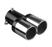 Extrémités de tuyau Interface 63mm Single/Dual Sortie Universal Tip d'échappement de voiture en acier inoxydable ACCESSOIRES DE VOITURE TOUCHE AUTO TOURAL for 1.5L-2.2L(Type C)