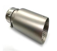 Extrémités de tuyau pour auto 1 Pièces Embout D'échappement Voiture Tuyau D'échappement Universel Pour VW Pour GTI MK7 Pour Golf 7 Buse 60MM 63mm Embout De Silencieux Gorge Queue(IN 80MM-OUT 89MM)