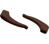 Extrémités des branches antidérapantes en silicone | Crochets d'oreilles confortables à clipser | Maintien antidérapant pour branches en plastique et métal | 36 mm de longueur | 1 paire en différentes
