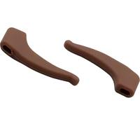 Extrémités des branches antidérapantes en silicone | Crochets d'oreilles confortables à clipser | Maintien antidérapant pour branches en plastique et métal | 36 mm de longueur | 1 paire en différentes