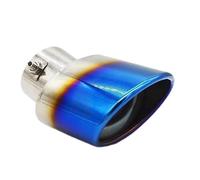 ExtréMitéS Embout De Silencieux D'échappement Universel Pour Voiture Tuyau En Acier Inoxydable Doublure Sortie Arrière Embouts Silencieux D'éChappement(Style 1)