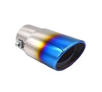 ExtréMitéS Embout De Silencieux D'échappement Universel Pour Voiture Tuyau En Acier Inoxydable Doublure Sortie Arrière Embouts Silencieux D'éChappement(Style 13)