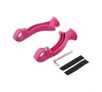 Extrémités intérieures de guidon de VTT 21 8/22 mm de diamètre 2 mm de diamètre Poignée ergonomique pour une position confortable de la main et une réduction de la fatigue musculaire (orange)