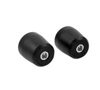 Extrémités poignées guidon Embouts De Guidon Moto Poignées Capuchons Bouchons Curseurs Couvercles De Contrepoids Pour PCX125 PCX150 PCX160 PCX 125 150(Noir)