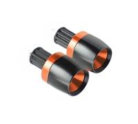 Extrémités poignées guidon Pour Ducati Pour Multistrada 950 1100 1200 1200S/GT 1260 S V4S V4 V2 V2S Poignées Guidon Moto Extrémités Bouchon Barre Poignée Bouchon Extrémité(Orange)