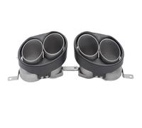 ExtréMitéS Pour RS7 Tuyau D'échappement En Fibre De Carbone Embout Silencieux Tête Embouts Silencieux D'éChappement(12-15)