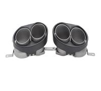 ExtréMitéS Pour RS7 Tuyau D'échappement En Fibre De Carbone Embout Silencieux Tête Embouts Silencieux D'éChappement(16-18)