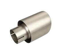 Extrémités Tuyau Auto Embout D'échappement Acier Inoxydable 304 Entrée 76 Mm Longueur 165 Sortie 101 Pour Land Pour Rover Embouts D'Échappement