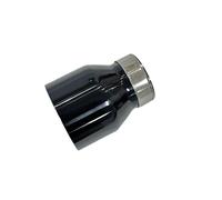 Extrémités Tuyau D'échappement De Voiture Pour BMW F87 Pour M2 F80 Pour M3 F82 F83 Pour M4 Embout D'échappement À Montage Direct 1 Pièce En Acier Inoxydable(Black 63mm-95mm)