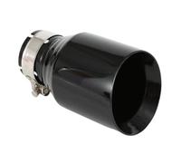 Extrémités Tuyau D'échappement De Voiture Pour BMW Série Embout D'échappement Biseauté Brillant Universel En Acier Inoxydable Modifié Pour Voiture 1 Pièce(54MM IN 76MM OUT)