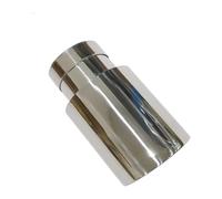 Extrémités Tuyau D'échappement Embout De Silencieux D'échappement En Acier Inoxydable Argenté Bicouche(54mm-101mm)