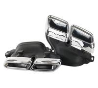 Extrémités Tuyau D'échappement Pour E63 AMG 2014 Embout De Sortie Carré Quadruple Silencieux D'échappement Tête Arrière Voiture(Styles 1)