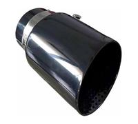 Extrémités Tuyau D'échappement Pour Jaguar Pour F-PACE Entrée 76 Mm Sortie 101Mm Embouts D'échappement(Noir)