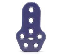 Extrémités Tuyau D'échappement Voiture Support Pot D'échappement Universel Pour Voiture 1 Pièce Avec Silentbloc Caoutchouc Renforcé(1x 7 Holes-blue)