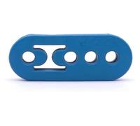 Extrémités Tuyau D'échappement Voiture Support Pot D'échappement Universel Pour Voiture 1 Pièce Avec Silentbloc Caoutchouc Renforcé(1x 4 Holes-blue)