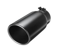 Extrémités Tuyau Échappement Embout De Silencieux D'échappement Diesel Universel En Acier Inoxydable Pour Voiture Couleur Laminée Angle Coupé Garniture Tuyau D'échappement(Black 3-5)