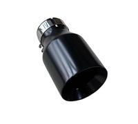 ExtrémitésTuyau Échappement Voiture Système D'échappement Acier Inoxydable Pour Voiture Embout Silencieux Sortie Bord Plat Tuyau Modifié Universel 1Pièce(ID 83MM-OD 101MM)