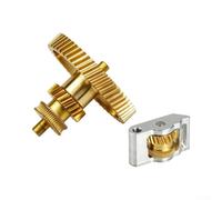 Extruder Engrenage Acier Trempé pour BambuLab pour p2s Or Extrudeuse Engrenage