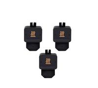 Extruder nozzle, H2D H2S H2C, Compatible avec le Kit Bambu 0.2/0.4/0.6/0.8mm en acier trempé A1/A1mini,parts(3PC Silicone sock)