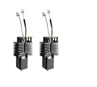 Extruder nozzle, Hotend 0.2/0.4/0.6/0.8mm, Compatible avec Snapmaker U1, Kit de blocs en céramique Plug & Play entièrement assemblé, tête d'impression 3d Pirnter,parts(2PCS 0.4MM)