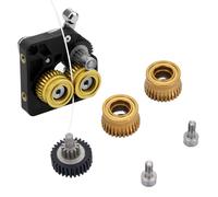Extrudeur Réduction du Kit D'extrudeurs Kit D'extrudeuse en Acier Durci DLC Revêtement pour K1 K1 Maximum K1c Ender 3 V3 V3 Plus Imprimantes 3D avec 2 Engrenages à Double