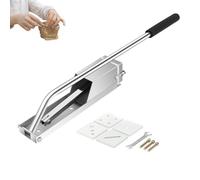 Extrudeuse d'argile en acier inoxydable - Coupe-pâte à sucre mural et outil d'art en céramique souple pour la fabrication de moules de poterie dans les écoles et les studios