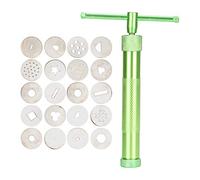 Extrudeuse d'Argile Rotative, Pistolet à Argile de Poterie Douce, Extrudeuse d'Argile à l'huile Sculptée avec Précision Colorée, Outils d'art en Céramique