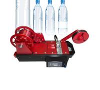 Extrudeuse de Filament pour Imprimante 3D, Recycleur de Bouteilles & Filament Pet Recyclé Pultrudé, Température et Vitesse Réglables & Affichage Numérique, pour Familles et Créateurs DIY Red