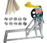 Extrudeuse De Riz Et De Maïs Soufflés Avec 10 Moules Machine Multifonction Pour Snacks Soufflés, Extrudeuse Pour La Fabrication De Cornflakes, Pour Transformation Des Aliments En Cuisine Head+Frame