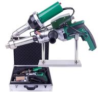 Extrudeuse de soudage en plastique portative 1600W, pistolet d'extrusion à Air chaud, pistolet de soudage en plastique, extrudeuse de soudure pour le soudage de feuilles de PVC HDPE PP