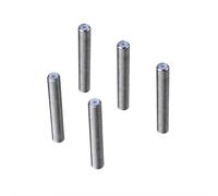 Extrudeuse De Tuyau De Gorge,5 Pièces En Acier Inoxydable M6,Gorge De Buse Avec Tube En Ptfe,Col De Buse De 6 Mm De Diamètre De Filetage Pour Imprimante 3d À Filament De 1,75